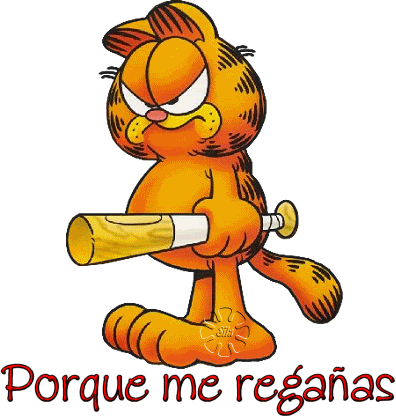 Garfield Enojado