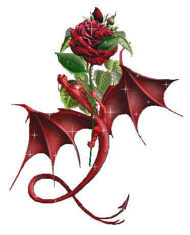 Dragon de las rosas