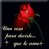 Una rosa para decirte que te amo