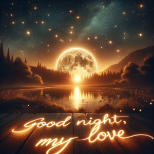 imagen de buenas noches amor